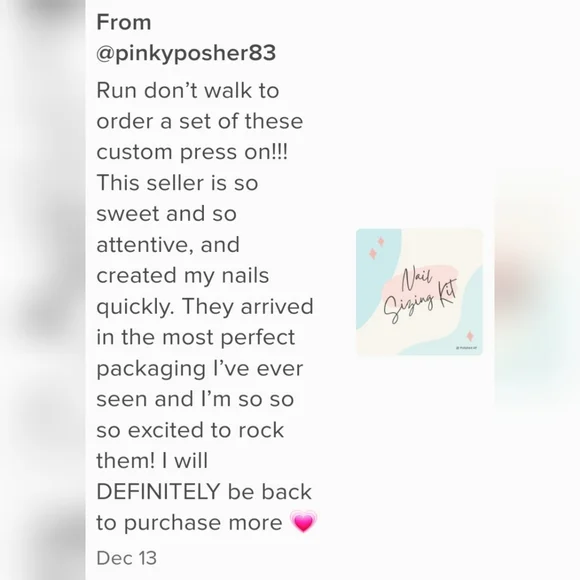 🎉 Saturday Night Fever, Handmade Nail Set - Picture 6 of 14